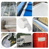 2 METRE Çatı İzolasyon Bandı Su Sızdırmazlık Geçirmezlik Yalıtım Çamur Tamir Çatlak Boru Bant 96 mm - 3