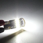 Araç Genişlik Lambası T10 4014 15SMD 12V 2W Beyaz Işık 2'li Set - 6