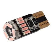 2 Adet DC 12V 2W 240LM 5500K T10 4014 15SMD Araba Genişlik Lambası Park Lambası Pembe Işık - 3