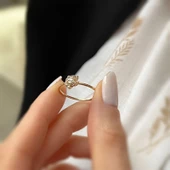 14 Ayar Altın Kaplumbağa Figürlü Yüzük thumbnail 2