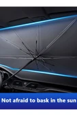 Choice Katlanabilir Araba Ön Camı Güneşlik Şemsiye Araba Örtüsü Güneşlik Isı Yalıtımı Ön Cam İç... thumbnail 8