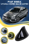 STS Oto Aksesuar Fiat Egea Uyumlu Oto Balık Sırtı Anten Elektrikli Köpekbalığı Balina Tavan Anteni thumbnail 1