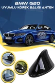 STS Oto Aksesuar Bmw G20 Uyumlu Oto Balık Sırtı Anten Elektrikli Köpekbalığı Balina Tavan Anteni thumbnail 1