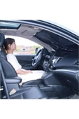 malimoon Tüm Araçlar İçin Araba Ön Cam Güneşlik Katlanabilir Güneşlik Şemsiye Ön Cam Gölgelik ESNEK thumbnail 3