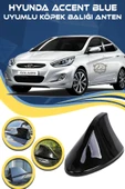 STS Oto Aksesuar Hyunda Accent Blue Uyumlu Oto Balık Sırtı Anten Elektrikli Köpekbalığı Balina Tavan Anteni - 1
