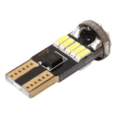 Araç Genişlik Lambası T10 4014 15SMD 12V 2W Beyaz Işık 2'li Set - 2