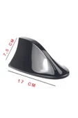 GÜRHAN SHOP Volkswagen Scirocco Uyumlu Oto Balık Sırtı Anten Elektrikli Köpekbalığı Balina Tavan Anteni Siyah - 4