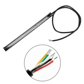5W 12V 300LM Kırmızı Sarı Işık 32 LED Motosiklet Fren Lambası 50cm Kablo - 6