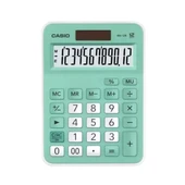 Casio MX-12B-GN Yeşil Masaüstü Hesap Makinesi - 1