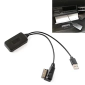 Audi Q7 A6L A8L A4L Uyumlu Kablosuz AMI MMI2G Bluetooth Ses Kablosu USB Arayüz Bağlantı Kiti - 1