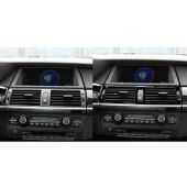 BMW X5 E70 2008-2013 ve X6 E71 2009-2014 Orta Hava Çıkışı Dekoratif Siyah Sticker - 7
