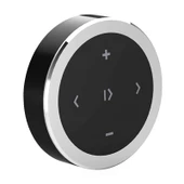 Kablosuz Bluetooth Direksiyon Kontrol Cihazi Multimedya Kumandasi Gri Tutucusuz - 2