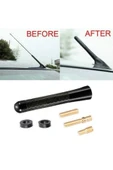 Lindelöf Her Araca Uygun Alüminyum Vidalı Karbon Fiber Oto Radyo Anten Çubuğu thumbnail 1