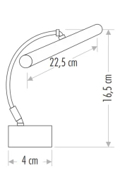 CATA CT 5205 Flamingo Ledli Duvar Apliği 4W 6400K Beyaz Işık - 2