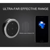 Kablosuz Bluetooth Direksiyon Kontrol Cihazi Multimedya Kumandasi Gri Tutucusuz - 6