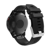 Garmin Fenix 5 5S 5X Akıllı Saat Şarj Portu Silika Jel Toz Koruyucu Siyah - 1