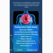 X1 Akıllı Saat Bileklik 1.08 Inç Renkli Ekran IP67 Su Geçirmez Mavi - 7