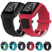 TomTom 1 Serisi Runner Cardio Silikon Spor Saat Kayışı Mint Yeşili - 6