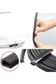 Rex Aksesuar 5 Metre Tek Parça Araç Kapı Koruyucu Fitil Çelik Destekli Çift Katman Koruyucu Siyah thumbnail 4