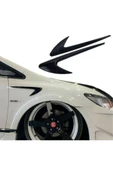 MUHSER GROUP Hyundai S-coupe Uyumlu Çamurluk Venti Sağ Sol Parlak Siyah Muhser - 3