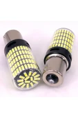Ekospot P21w 144 Ledli Ultra Parlak Geri Vites Park Ampül Tek Duy Beyaz (2 ADET) - 3