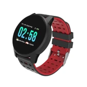 KY108 Akıllı Bileklik 13 İnç 240x240 Çözünürlük Kırmızı IP67 Su Geçirmez Nabız Kan Basıncı Uyku Takibi - 1