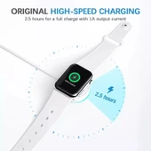 Apple Watch Serisi Manyetik Kablosuz Hızlı Şarj Kablosu Type-C - 5