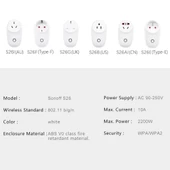 Sonoff S26I AU WiFi Akıllı Priz Zamanlayıcı Kontrollü - 8