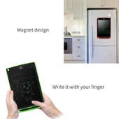 Taşınabilir 8.5 İnç Kırmızı LCD Yazı Tahtası Elektronik Çizim ve Yazma Tableti Kalemli - 12