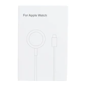 Apple Watch Manyetik Kablosuz Hızlı Şarj Kablosu Type-C USB-C Beyaz 1 Metre - 5