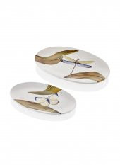 The Mia Blanche Oval Servis Tabağı 2 li Set  29-26 cm BLN0010 - 1