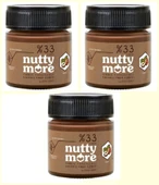 Nutty More %33 Fındık Parçacıklı Kakaolu Fındık Ezmesi 200 gr x 3 Adet - 1