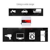 SUVPR DY 8102 150W 12V DC den 220V AC Araç Güç İnvertörü 500mA USB Portlu ve Evrensel Prizli - 9