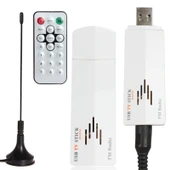 USB Analog TV Alıcısı TV Stick Modeli PC için AV Girişli - 1