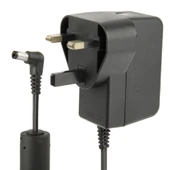 Yuksek Kaliteli UK Fisekli AC 100-240V DC 5V 2A Power Adaptoru 55x25mm Uclu 18m Kablo Siyah - 1
