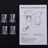 LCD Dijital Alkol Test Cihazı Siyah Model Alcohol Tester 2 - 6