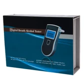 3 Haneli LCD Ekranlı Nefes Alkol Test Cihazı Model AT818 Siyah - 6