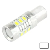 Araçlar için 1156 Model 11W Beyaz LED Sinyal Lambası DC 12-30V 12 LED SMD 5630 ve 5W 1 LED Işık - 2