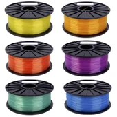PLA 1.75 mm Şeffaf 3D Yazıcı Filamenti Sarı - 4