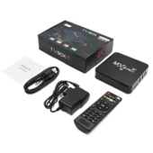 MXQ Pro 5G Full HD Medya Oynatıcı 1GB RAM 8GB Depolama RK30Board Dört Çekirdek Android 7.1 TV Kutusu Uzaktan Kumandalı UK Priz - 4