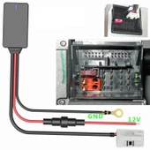 Volkswagen RCD310 RCD510 Ana Ünite 12 Pin Bluetooth Alıcı Adaptör - 5