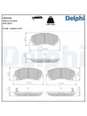 ON FREN BALATASI NISSAN QASHQAI J11 KASA 2013- XTRAIL 2014- RENAULT KADJAR 2015- - 1