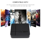 Mini Karasal Alıcı HD DVB-T2 Set Üstü Kutusu USB HDMI MPEG4 H264 EU Fiş - 4