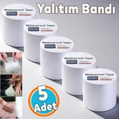 2 METRE Çatı İzolasyon Bandı Su Sızdırmazlık Geçirmezlik Yalıtım Çamur Tamir Çatlak Boru Bant 5 ADET thumbnail 1