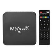 MXQ Pro 5G Full HD Medya Oynatıcı 1GB RAM 8GB Depolama RK30Board Dört Çekirdek Android 7.1 TV Kutusu Uzaktan Kumandalı UK Priz - 1