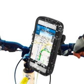 Bisiklet Montajlı Su Geçirmez Spor Çantası iPhone 6 Plus Uyumlu 170x90x28mm - 2