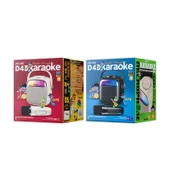 WK D43 Mini Karaoke Bluetooth Hoparlör Siyah - 7
