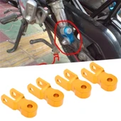 Motosiklet Amortisör Yükseltici 2 Çift Büyük Boy Sarı 5 cm Uzatma - 1