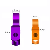 Motosiklet Amortisör Yükseltici 2 Çift Büyük Boy Sarı 5 cm Uzatma - 4