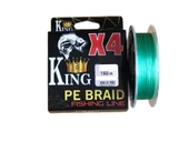King X4 PE Braid 0,10mm 150mt 4 kat Yeşil İp Misina thumbnail 1